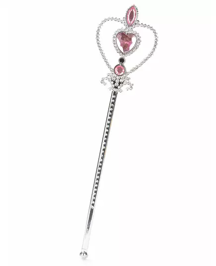 Princess wand pink silver heart adult and child
