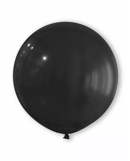Svart ballong 80 cm