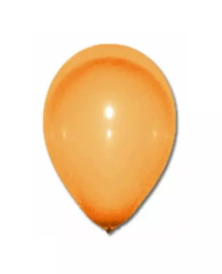 100 oransje ballonger 27 cm