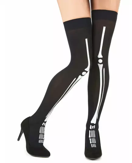 Halloween women's skeleton stockings