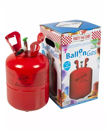 Helium bottle for up to 30 balloons