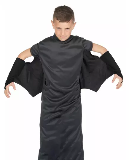 Black bat vampire cape for children Halloween