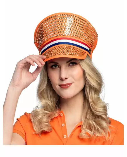 Hollande Adult Rhinestone Cap