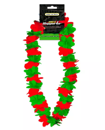 Hawaiian necklace supporting Portugal