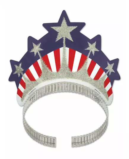 Miss Liberty paljettkrone