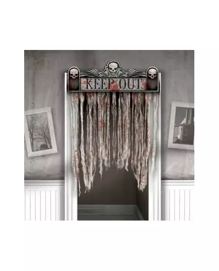 Halloween dørgardin 150 x 95 cm