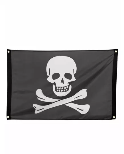 Pirate flag with eyelets