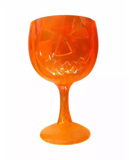 Oransje Halloween-gresskar Plastglass