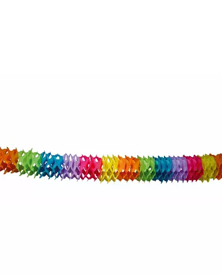 6m Multicolored Paper Garland