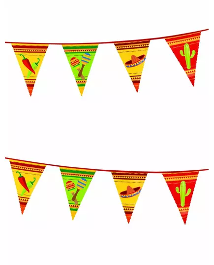 Mexican pennant garland