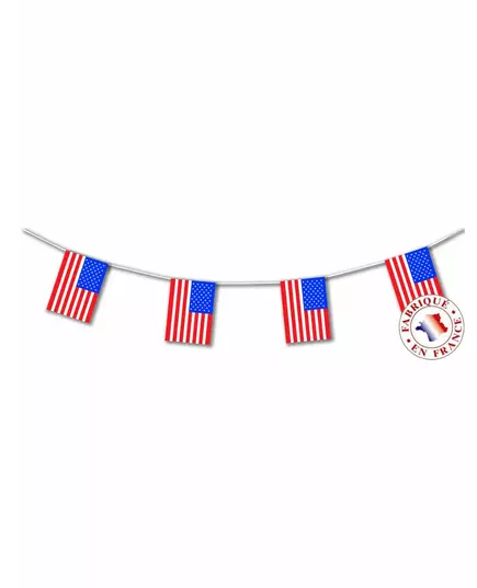4 meter USA pennant garland