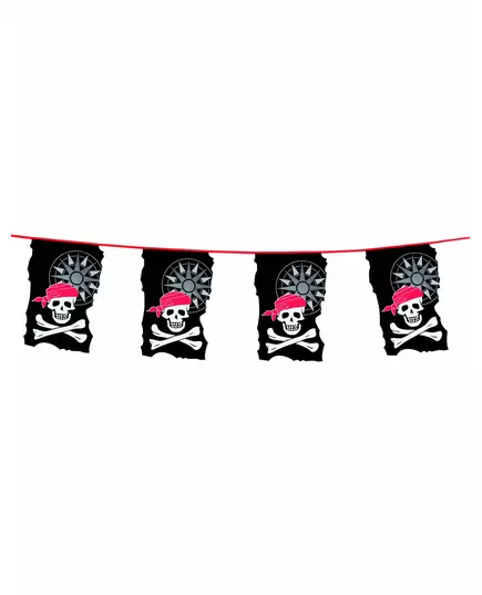 Skull pennant garland