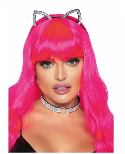 Adult silver cat accessory kit