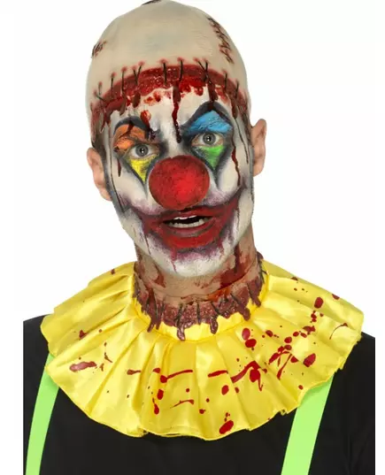 Skummel klovnesett latex voksen Halloween