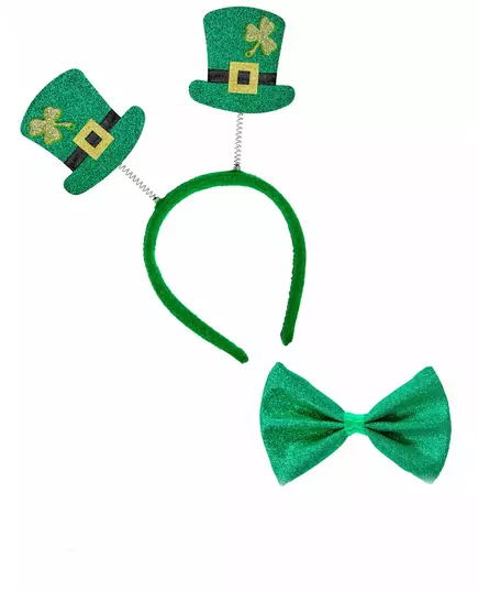Adult Saint Patrick's Day Headband and Bow Tie Kit