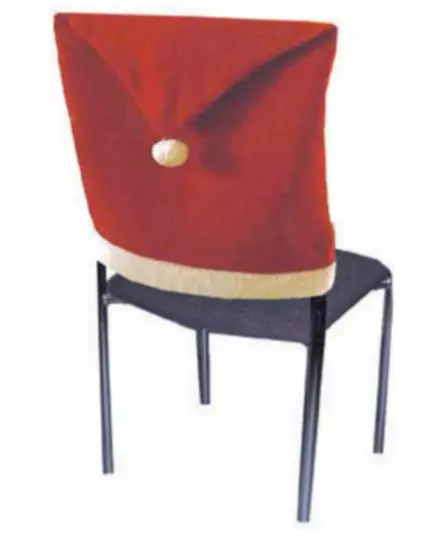 Red Christmas Chair Covers