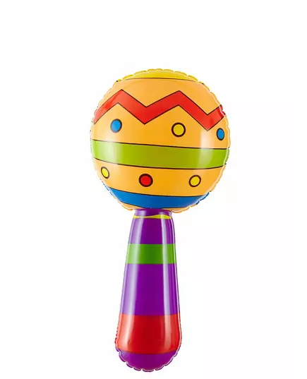 Oppblåsbare maracas 20 cm