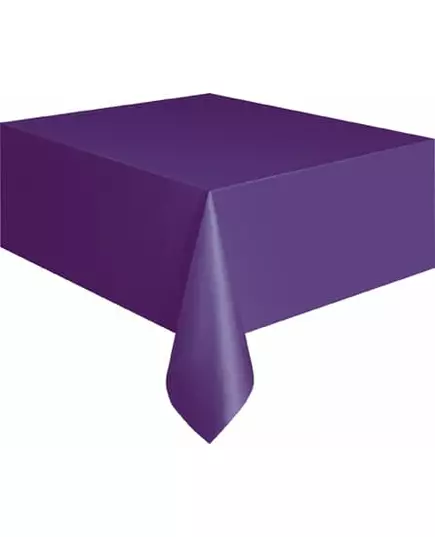 Lilla rektangulær plastduk 137 x 274 cm