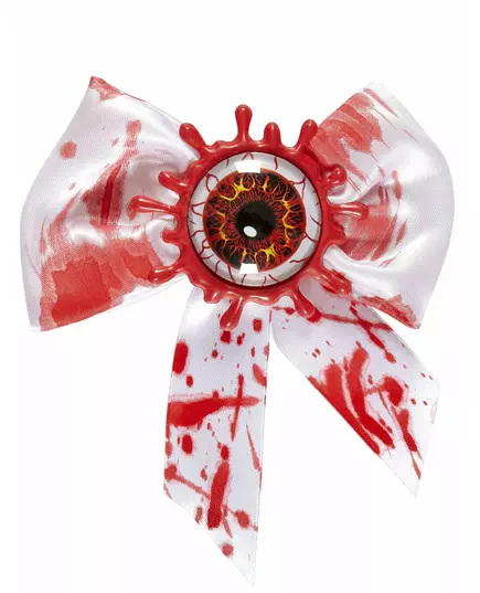 Bow tie with bloody eye