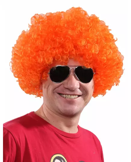 Standard oransje klovneparykk for voksne