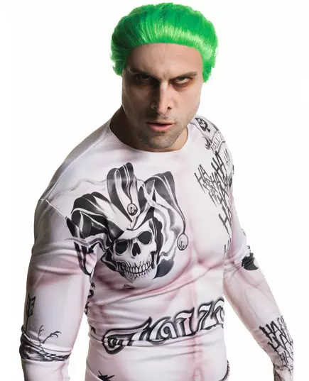 Joker Suicide Squad Men's Wig
