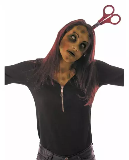 Adult Halloween Bloody Scissors Headband
