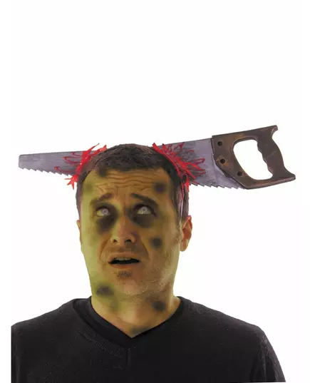 Adult Halloween Bloody Saw Headband