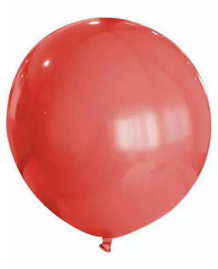 Rød ballong 80 cm