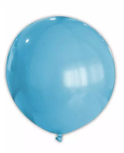 Lyseblå ballong 80 cm