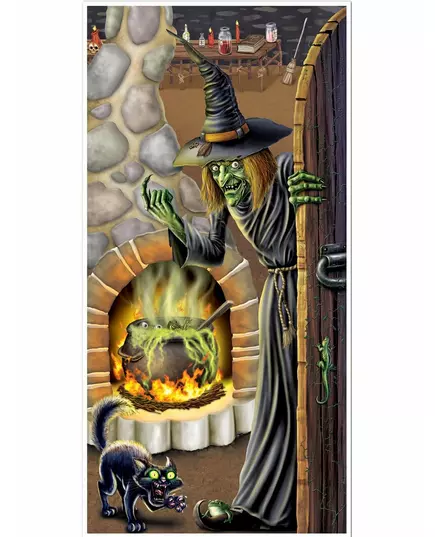 Witch House Door Decoration 30" x 60"