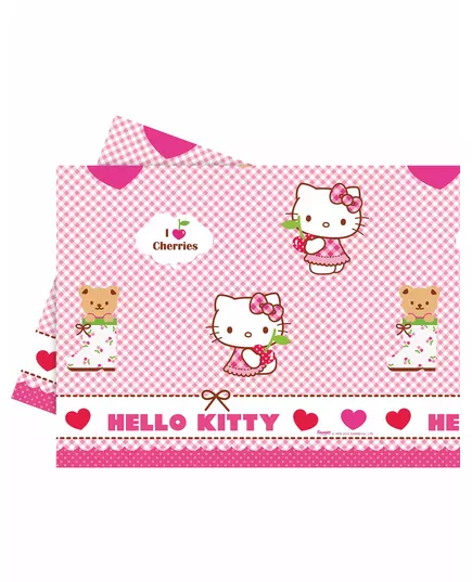 Hello Kitty plastic tablecloth 120 x 180 cm