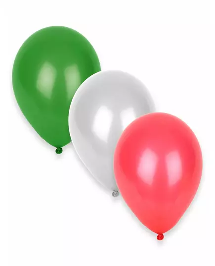 12 Italy Supporter Balloons 27 cm