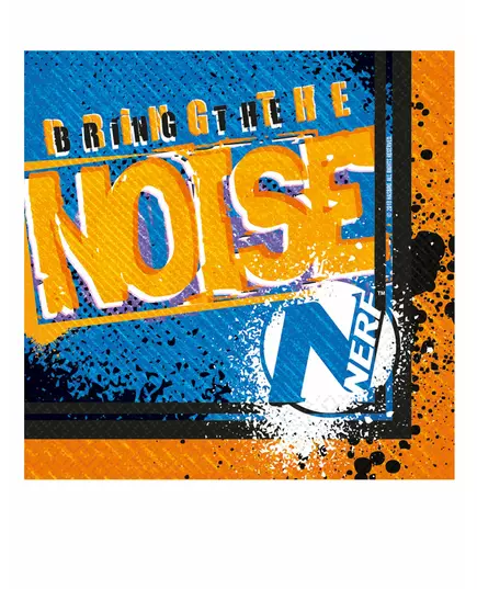 16 Nerf papirservietter 33 x 33 cm
