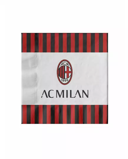 20 AC Milan papirservietter 33 x 33 cm