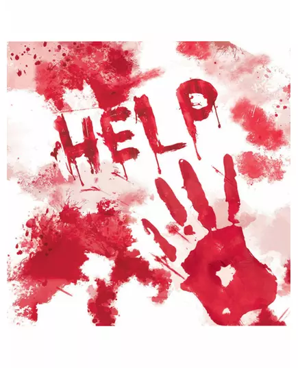 20 Bloody Halloween Paper Napkins 33 x 33 cm