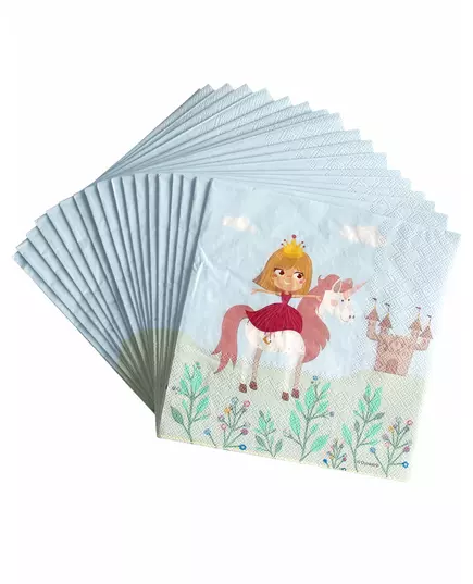 20 Prinsessepapirservietter 33 x 33 cm