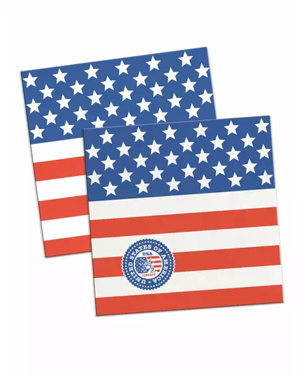 20 Small USA Paper Napkins