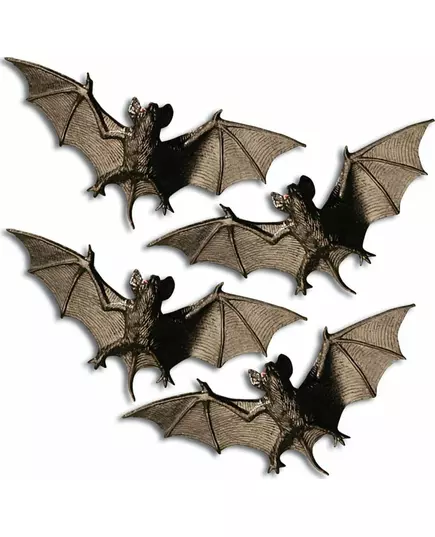 4 Halloween-flaggermus 11 cm