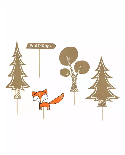 5 skogkakedekorasjoner