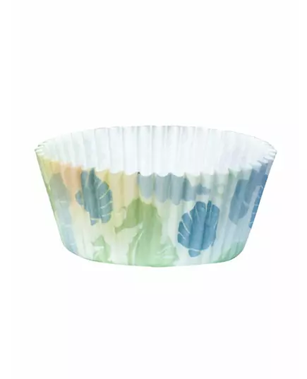 50 Mermaid Lagoon Paper Cupcake Mold 6.5cm