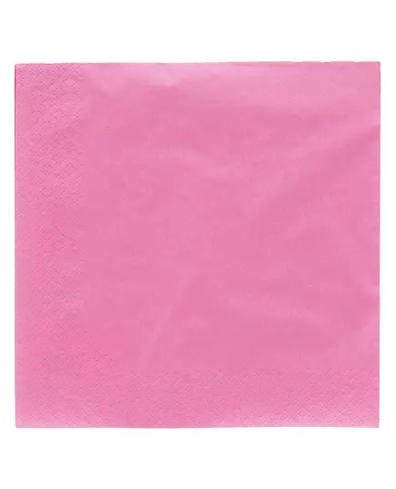 50 fuchsia papirservietter 38 x 38 cm
