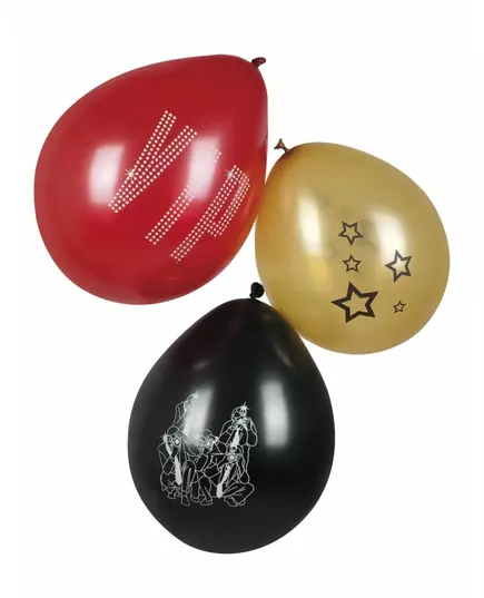 6 VIP-ballonger 25 cm