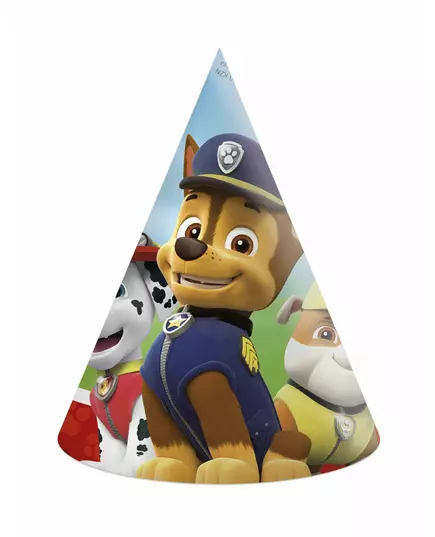 6 Paw Patrol-festhatter klare til bruk