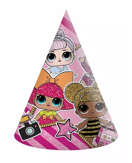 6 LOL Party Hats