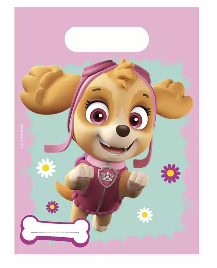 6 Paw Patrol Skye og Everest gaveposer