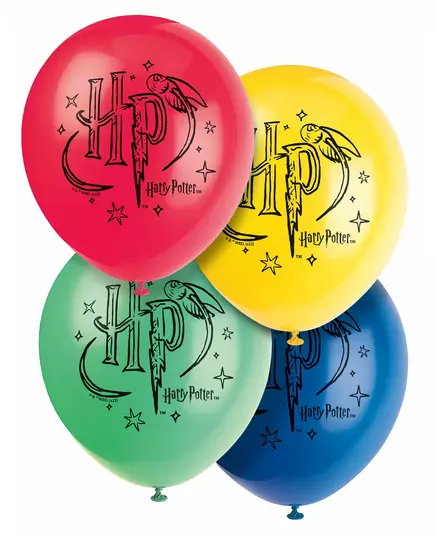 8 Harry Potter lateksballonger 30 cm
