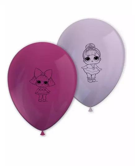 8 LOL Surprise lateksballonger