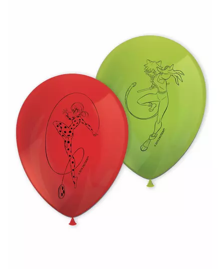 8 Mirakuløse Marihøne Latexballonger