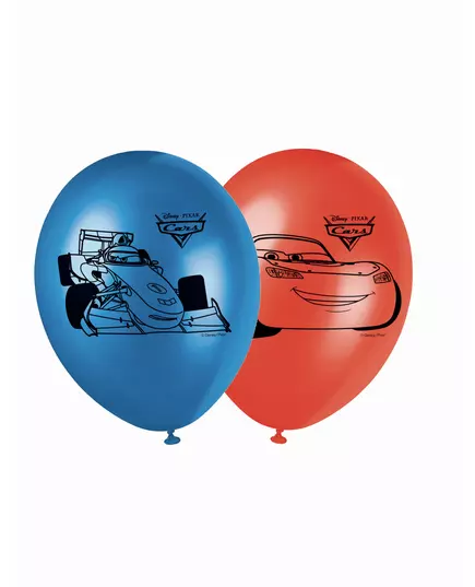 8 Cars lateksballonger