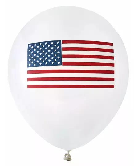 8 amerikanske lateksballonger 23 cm